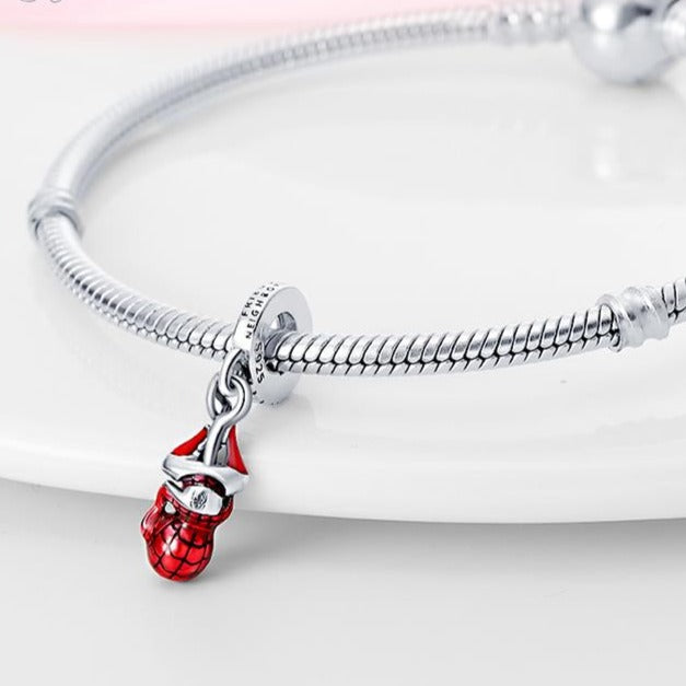 Berloque Homem Aranha Marvel Prata 925 - Lavanda Lilac - Lavanda Lilac