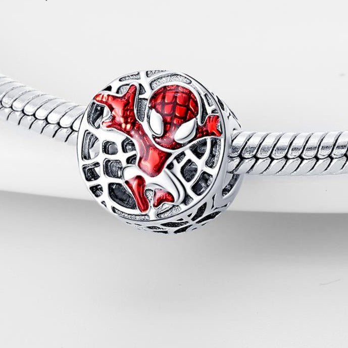 Berloque Homem Aranha Prata 925 - Lavanda Lilac - Lavanda Lilac