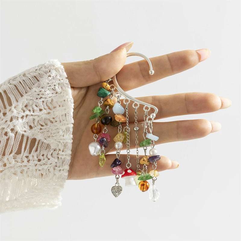 Brinco Earcuff Bohemia - Lavanda Lilac - Lavanda Lilac