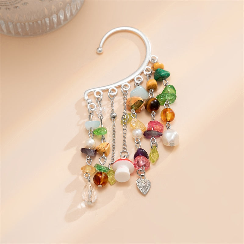 Brinco Earcuff Bohemia - Lavanda Lilac - Lavanda Lilac