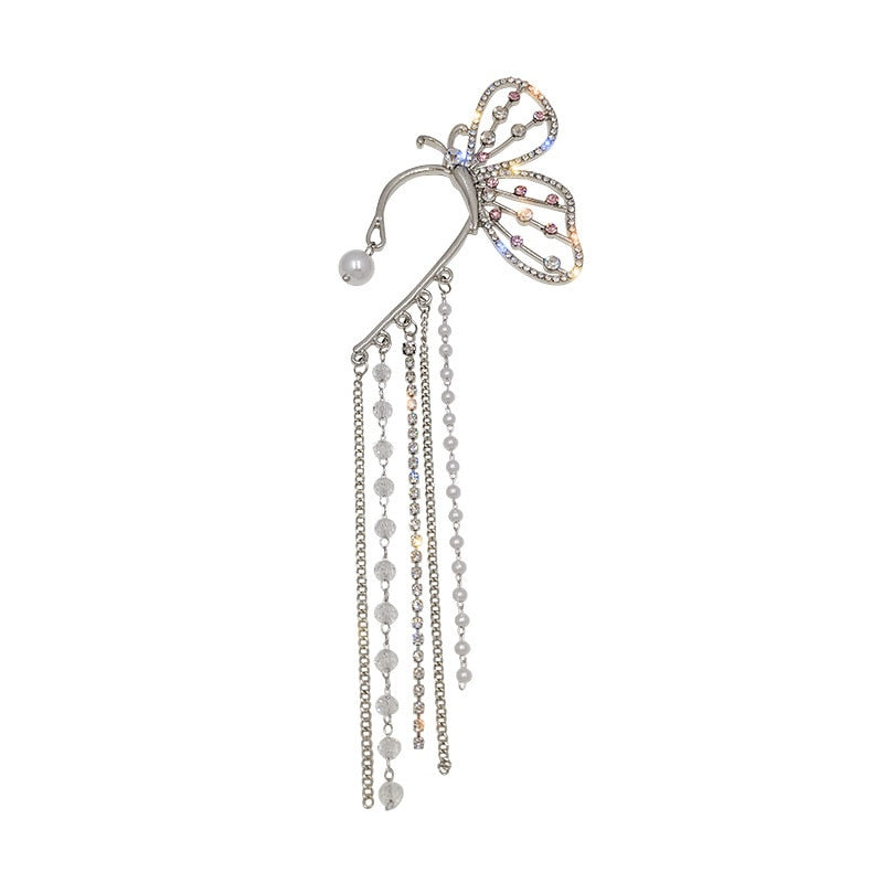 Brinco Earcuff Borboleta - Lavanda Lilac - Lavanda Lilac