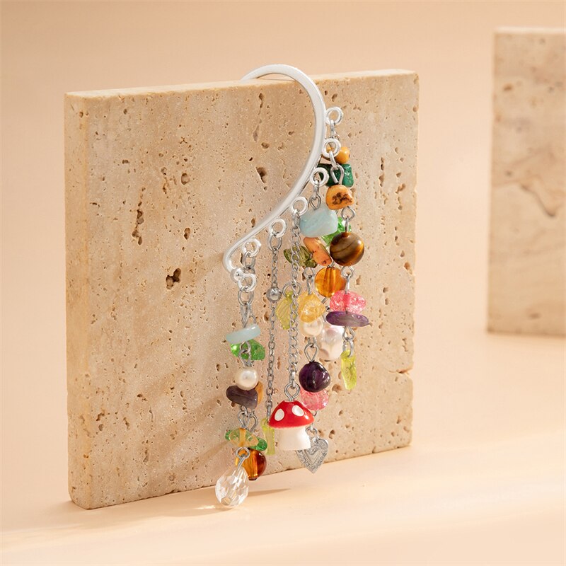 Brinco Earcuff Bohemia - Lavanda Lilac - Lavanda Lilac
