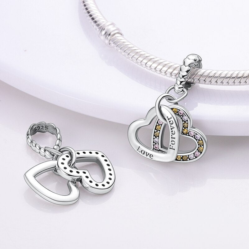 Berloque Amor Eterno Prata 925 - Coleção Meu Amor - Lavanda Lilac - Lavanda Lilac