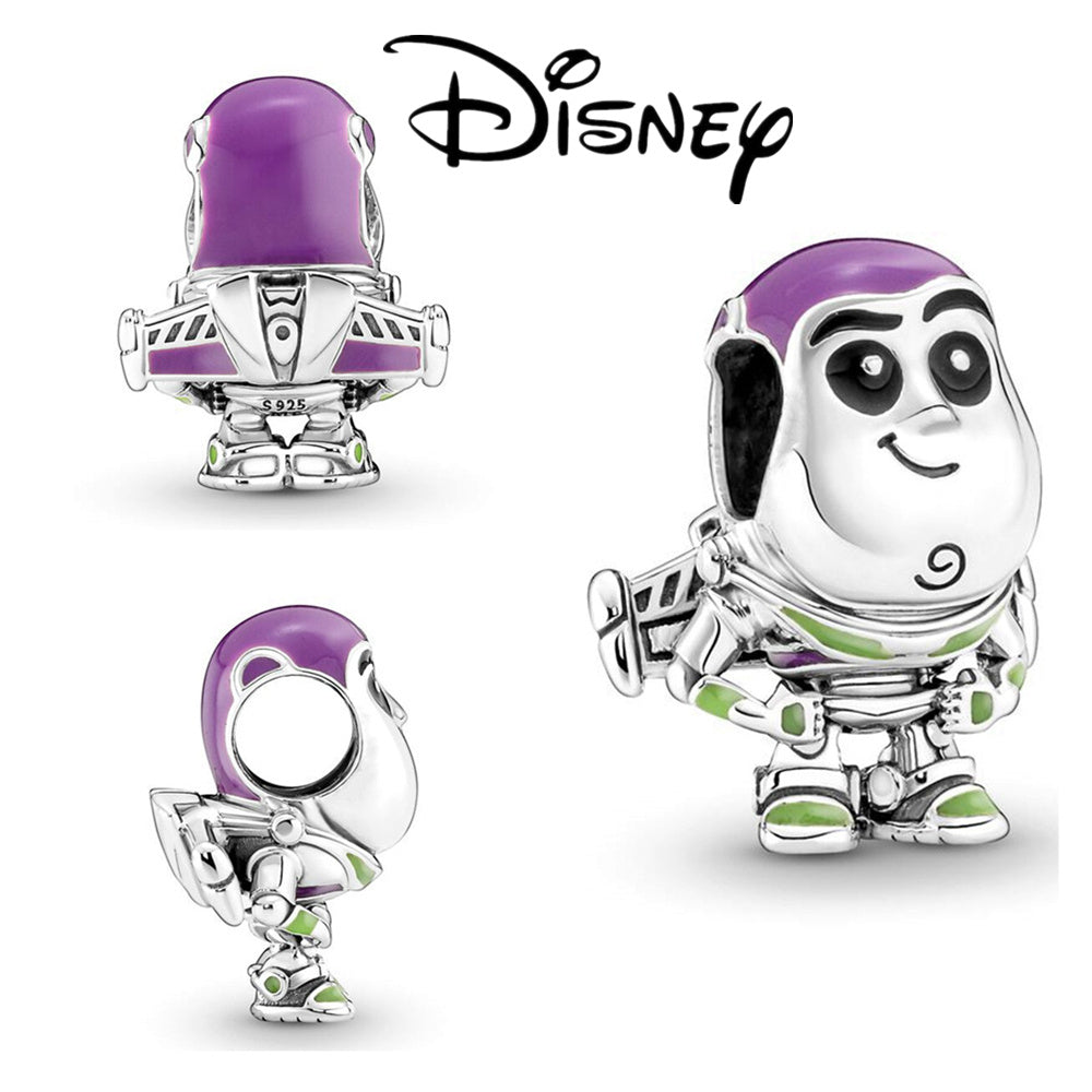 Berloque Buzz Lightyear Prata 925 - Lavanda Lilac