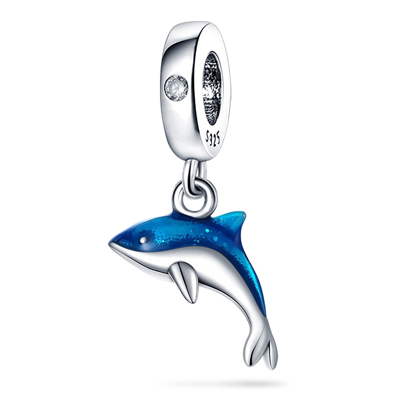 Berloque Golfinho Prata 925 - Lavanda Lilac - Lavanda Lilac
