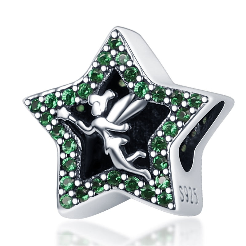 Berloque Sininho Tinker Bell Prata 925 - Lavanda Lilac - Lavanda Lilac