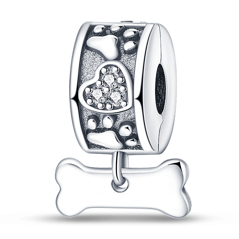 Separador Doguinho Prata 925 - Lavanda Lilac - Lavanda Lilac