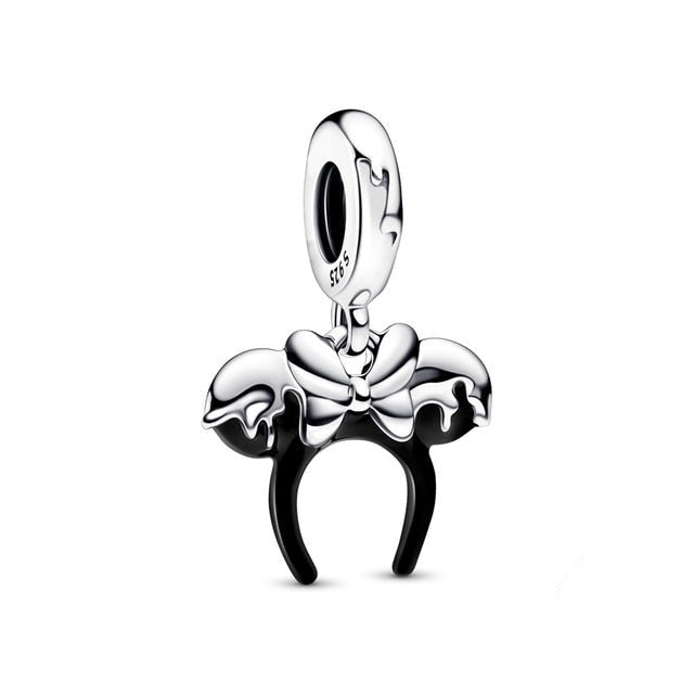 Berloque Orelha Mickey Prata 925 - Lavanda Lilac - Lavanda Lilac