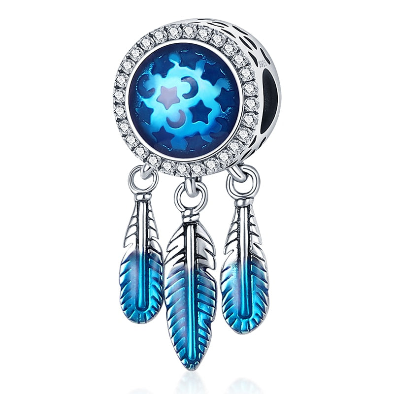 Berloque Filtro dos Sonhos Azul Prata 925 - Lavanda Lilac - Lavanda Lilac