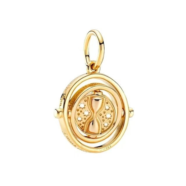 Berloque Ampulheta Vira-Tempo Harry Potter - Lavanda Lilac - Lavanda Lilac