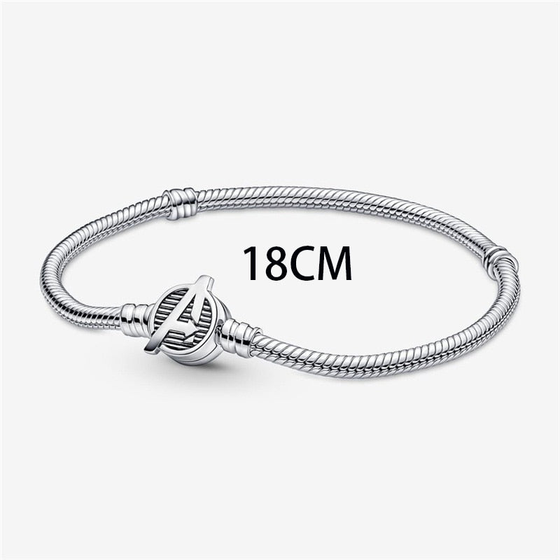 Pulseira Avengers Berloque Prata 925 - Lavanda Lilac - Lavanda Lilac