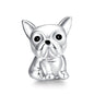 Berloque Pug Prata 925 - Lavanda Lilac