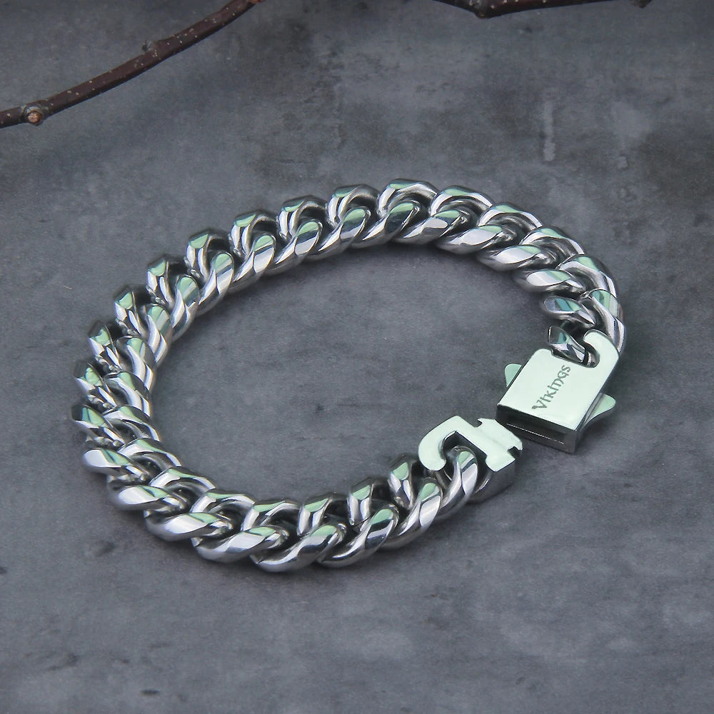 Bracelete Viking Aço Inoxidável