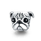 Berloque Pug Prata 925 - Lavanda Lilac
