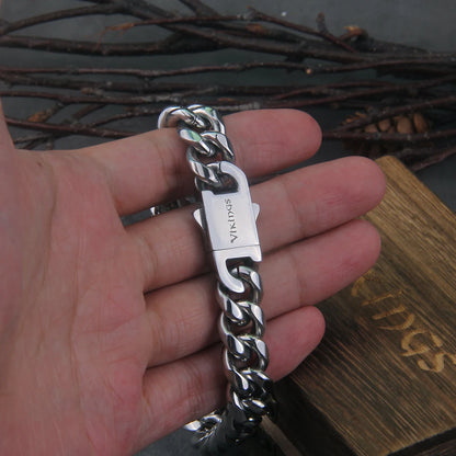 Bracelete Viking Aço Inoxidável