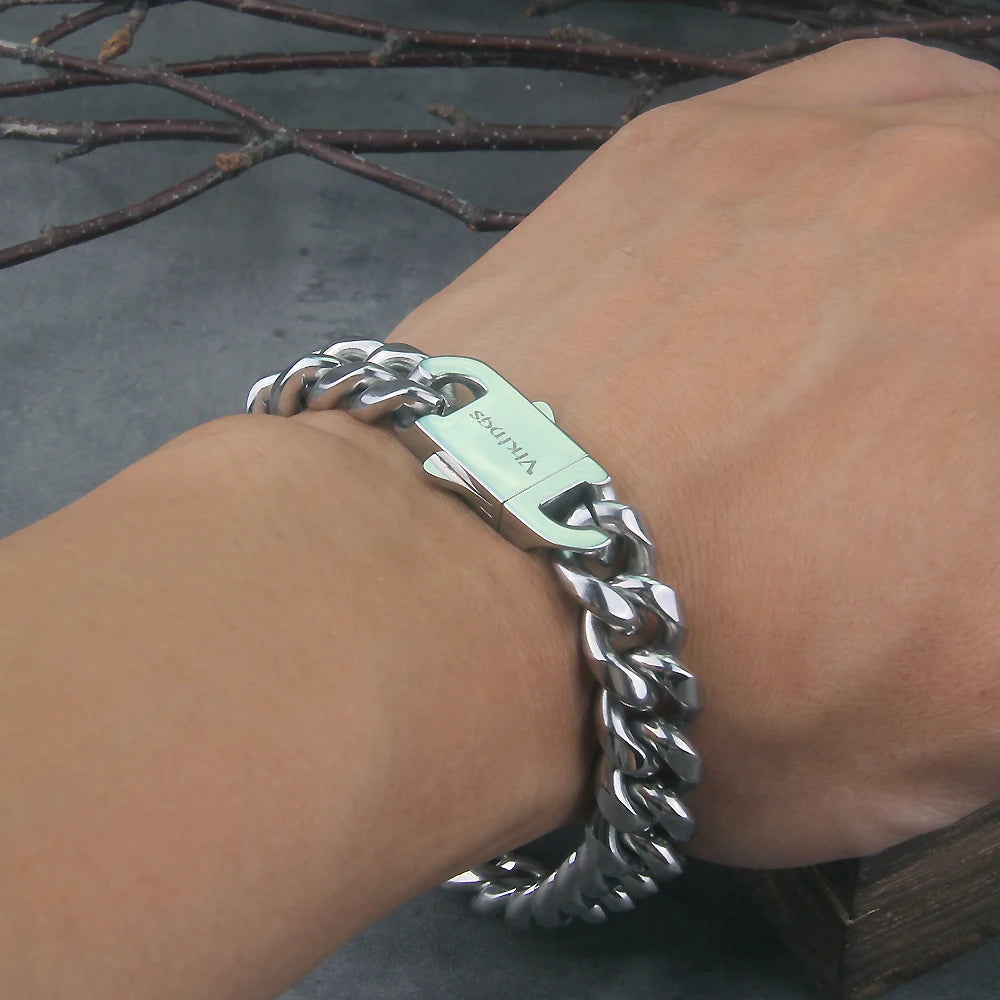 Bracelete Viking Aço Inoxidável