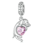 Berloque Cãozinho Prata 925 - Lavanda Lilac