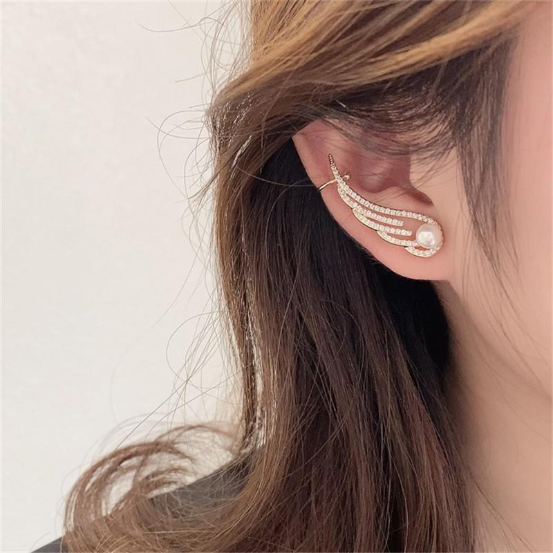 Brinco Earcuff Asa - Lavanda Lilac - Lavanda Lilac