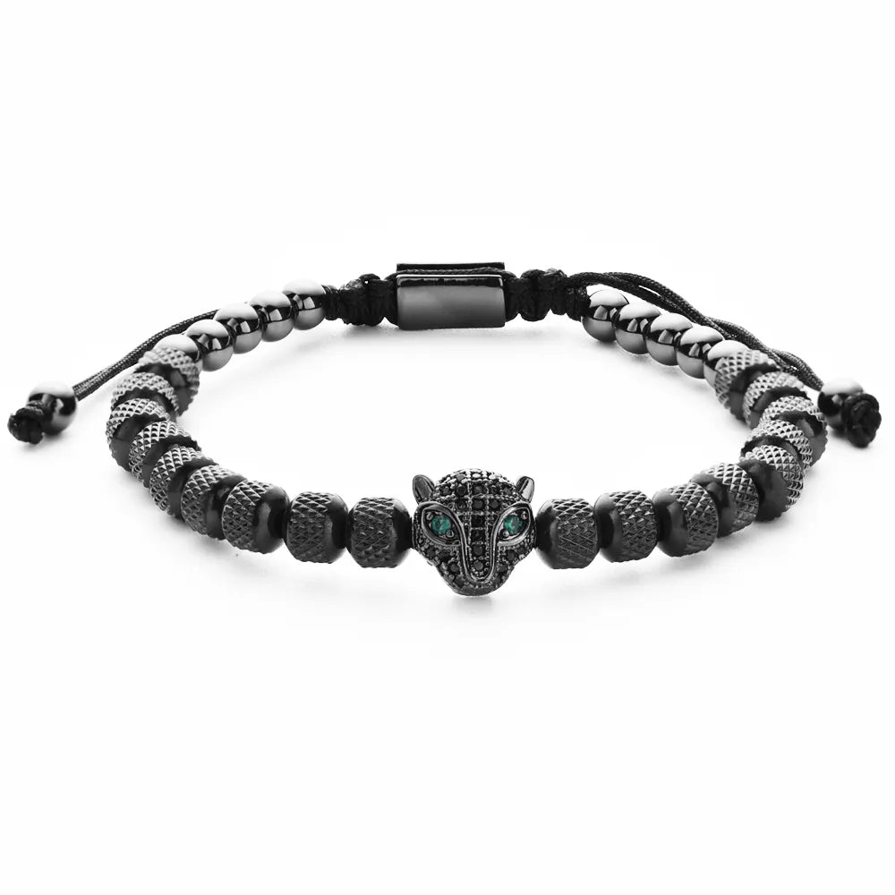 Pulseira Leopardo Skull 1pcs - Lavanda Lilac - Lavanda Lilac