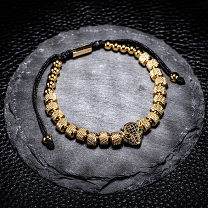 Pulseira Leopardo Skull 1pcs - Lavanda Lilac - Lavanda Lilac