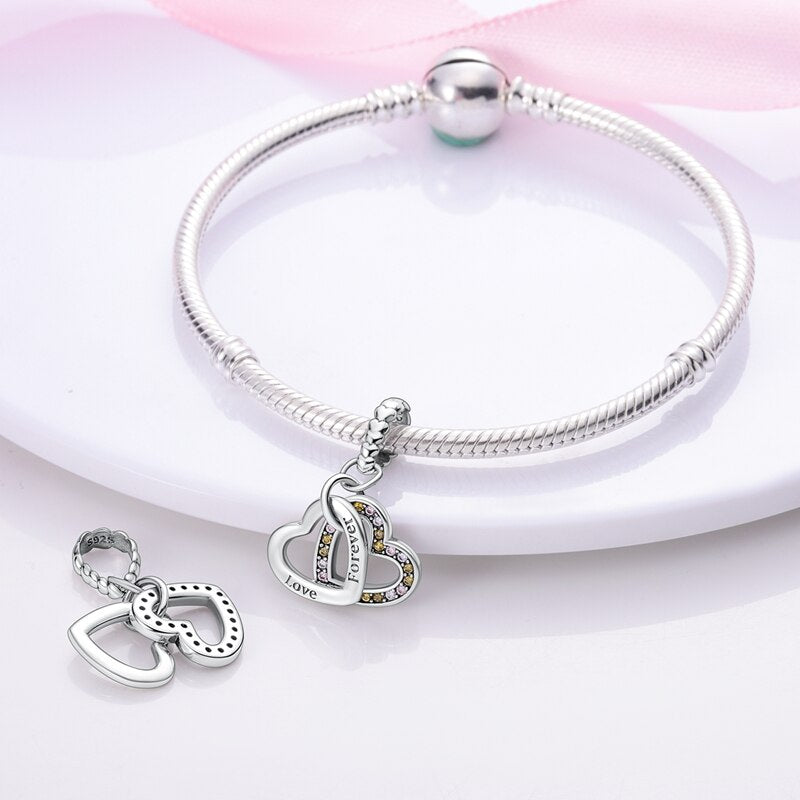 Berloque Amor Eterno Prata 925 - Coleção Meu Amor - Lavanda Lilac - Lavanda Lilac