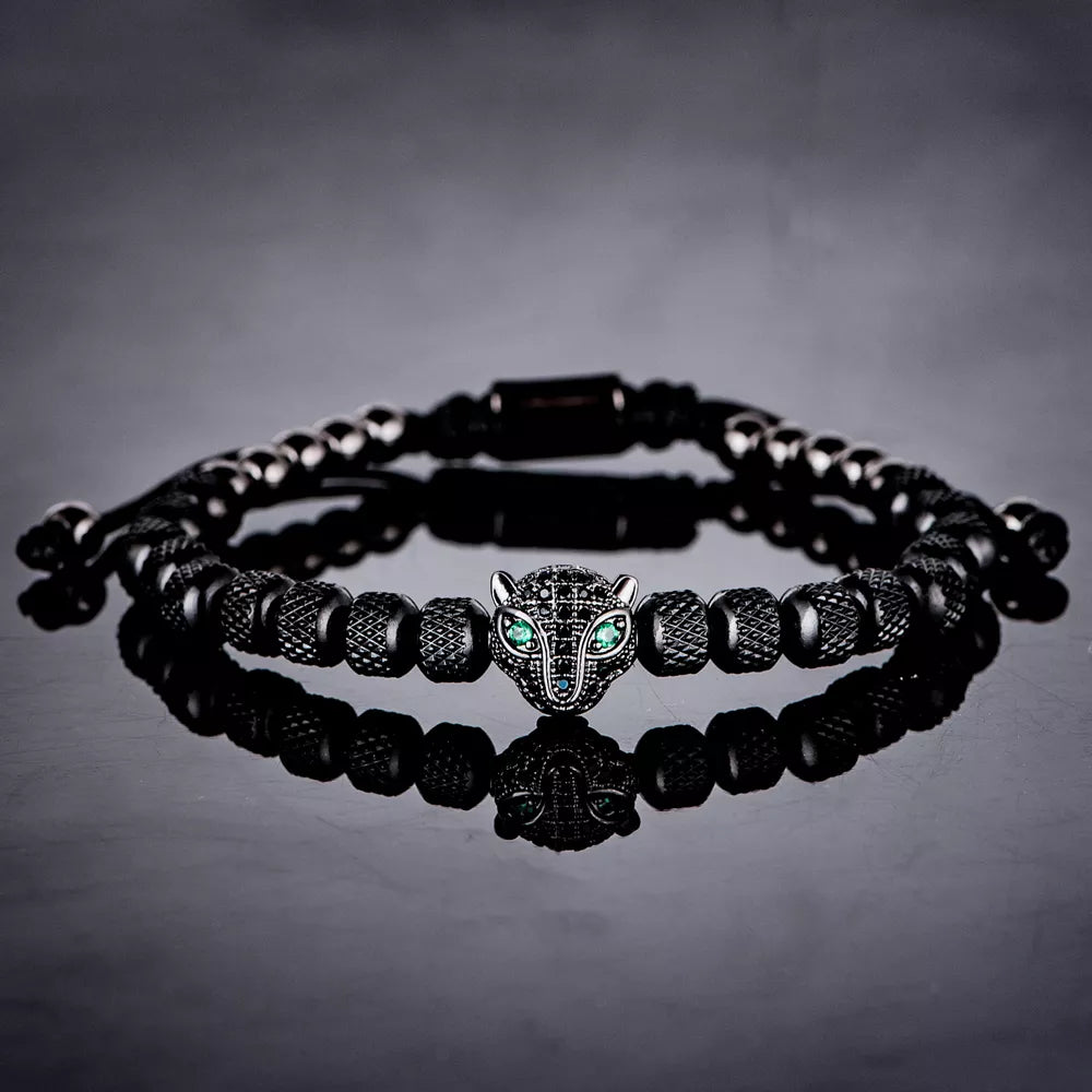 Pulseira Leopardo Skull 1pcs - Lavanda Lilac - Lavanda Lilac