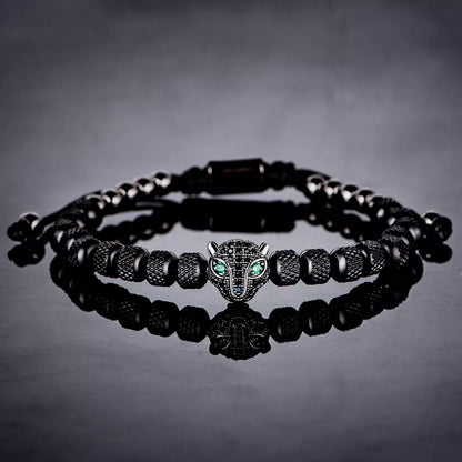 Pulseira Leopardo Skull 1pcs - Lavanda Lilac - Lavanda Lilac
