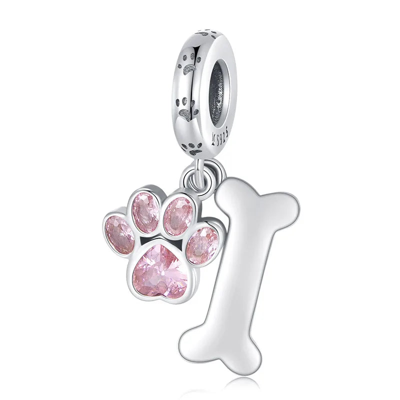 Berloque Amo Doguinho Prata 925 - Lavanda Lilac