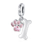 Berloque Amo Doguinho Prata 925 - Lavanda Lilac
