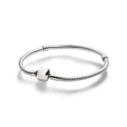 Pulseira Memory Prata para Berloques - Lavanda Lilac - Lavanda Lilac
