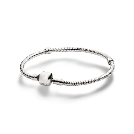 Pulseira Memory Prata para Berloques - Lavanda Lilac - Lavanda Lilac