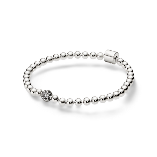 Pulseira Memory Bolinhas para Berloques - Lavanda Lilac - Lavanda Lilac