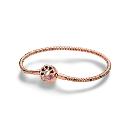 Pulseira Memory Flower para Berloques - Lavanda Lilac - Lavanda Lilac