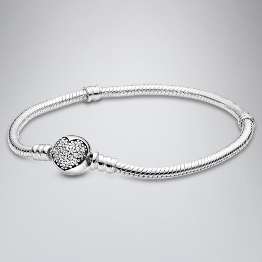 Pulseira Memory Heart para Berloques - Lavanda Lilac - Lavanda Lilac