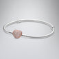 Pulseira Memory Coração Luxor para Berloques - Lavanda Lilac - Lavanda Lilac