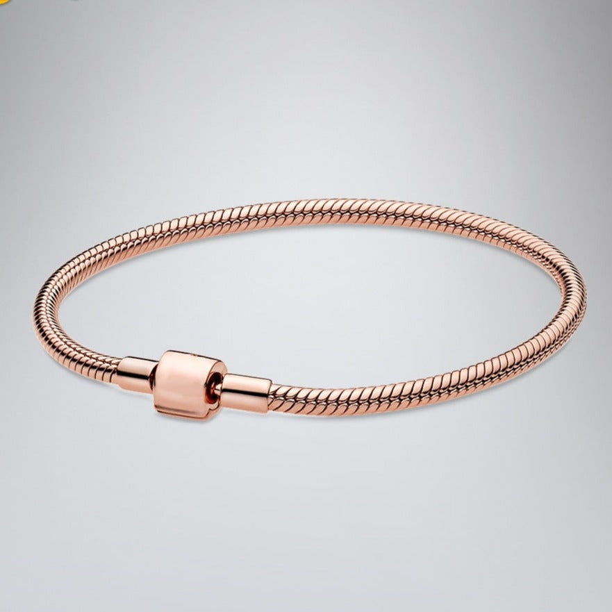 Pulseira Memory Rosé para Berloques - Lavanda Lilac - Lavanda Lilac
