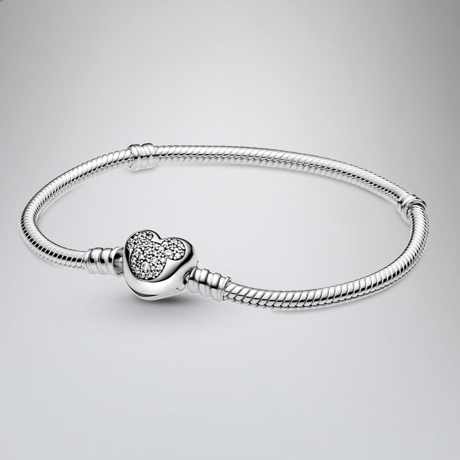 Pulseira Memory Love Mickey para Berloques - Lavanda Lilac - Lavanda Lilac