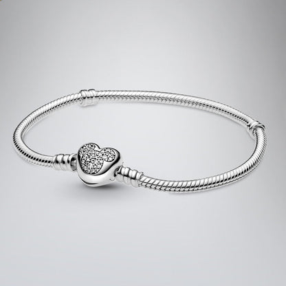 Pulseira Memory Love Mickey para Berloques - Lavanda Lilac - Lavanda Lilac