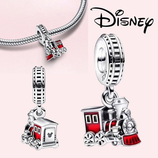 Berloque Trem da Disney Prata 925 - Lavanda Lilac - Lavanda Lilac