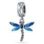 Berloque Libélula Azul Prata 925 - Lavanda Lilac - Lavanda Lilac