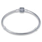 Pulseiras Básica Zircônia para Berloques Prata 925 - Lavanda Lilac - Lavanda Lilac