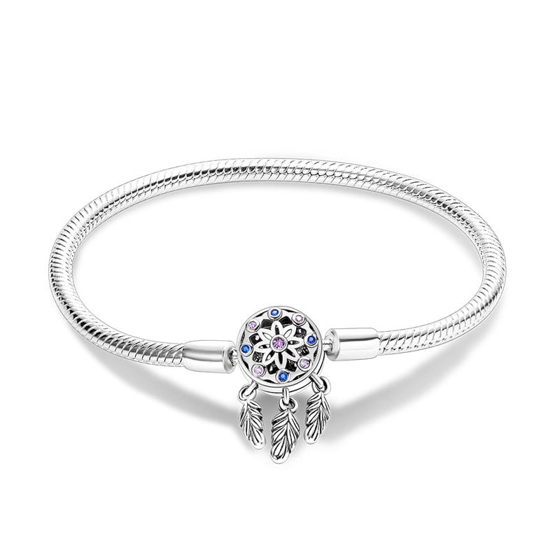 Pulseira Filtro dos Sonhos para Berloque Prata 925 - Lavanda Lilac - Lavanda Lilac