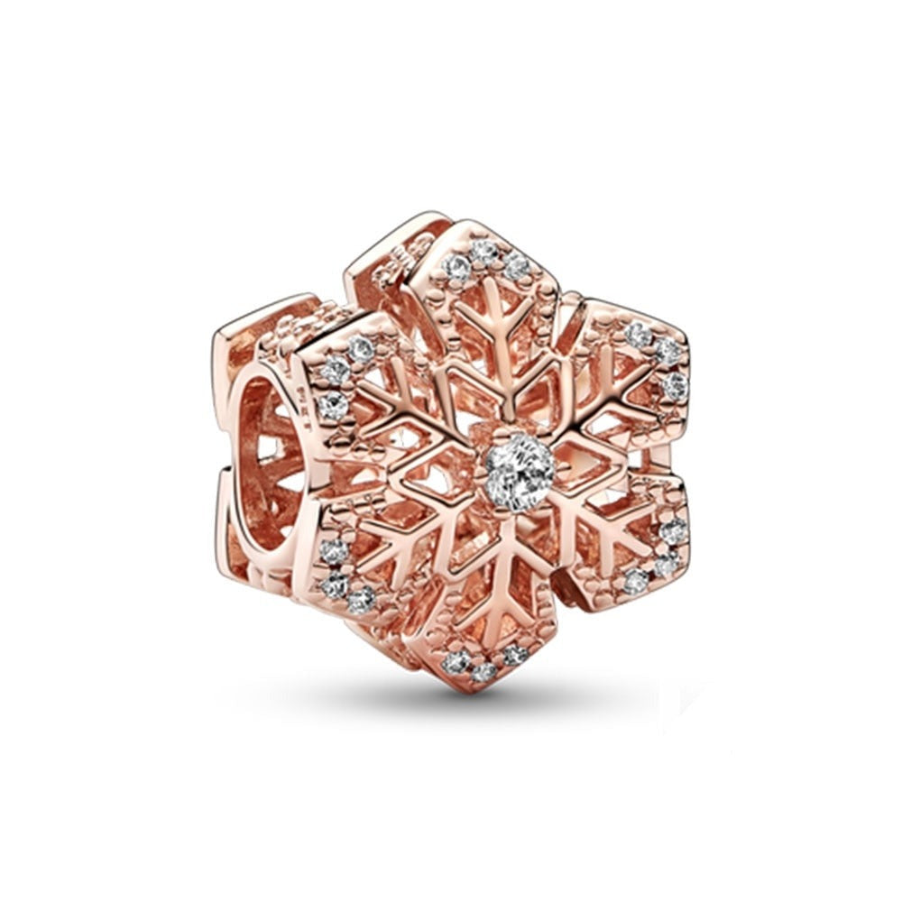Berloque Neve Rosé Prata 925 - Lavanda Lilac - Lavanda Lilac