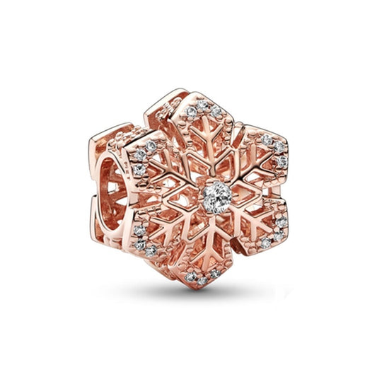 Berloque Neve Rosé Prata 925 - Lavanda Lilac - Lavanda Lilac