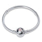 Pulseira Florzinhas para Berloques Prata 925 - Lavanda Lilac - Lavanda Lilac