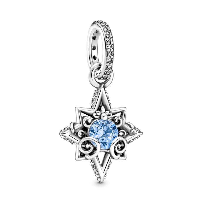 Berloque Estrela Azul Prata 925 - Lavanda Lilac - Lavanda Lilac