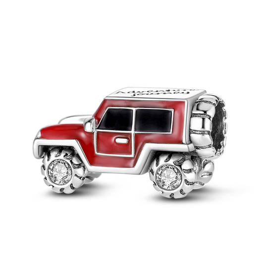 Berloque Jeep Prata 925 - Lavanda Lilac - Lavanda Lilac